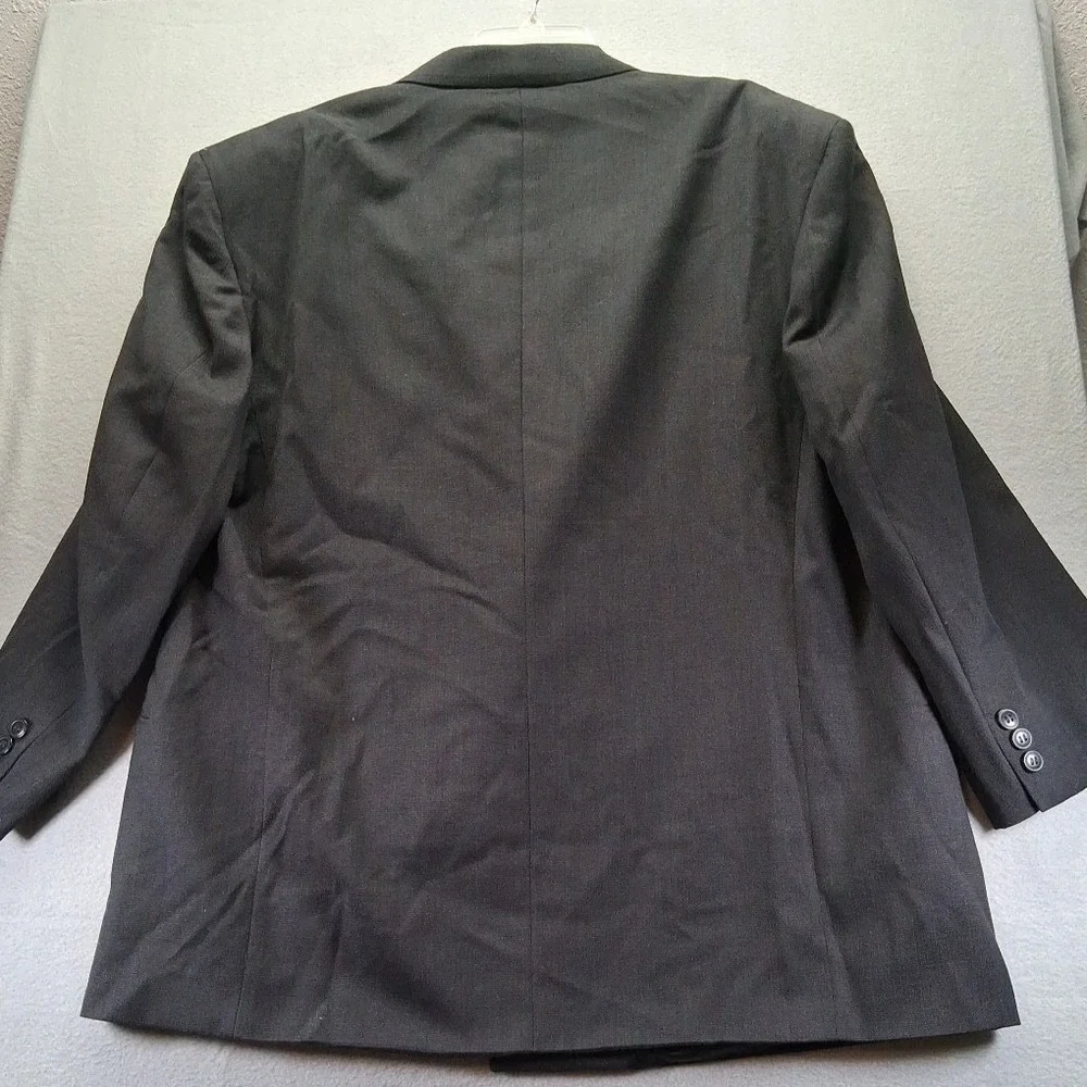 100% Pure Wool Saks‎ Fifth Ave Assets Andrew Fezza Men Blazer Jacket Size 44R